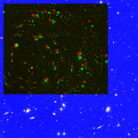 First raw comparison of visible and infrared images.